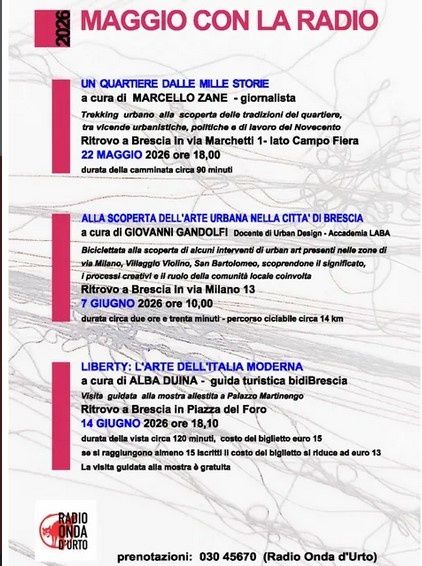 MAGGIO CON LA RADIO - LIBERTY L'ARTE DELL'ITALIA MODERNA