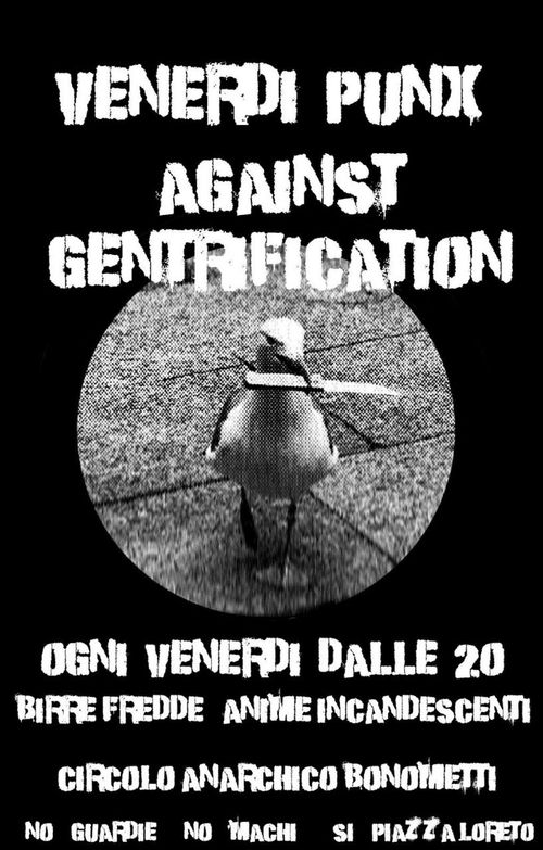 VENERDI' PUNX AGAINST GENTRIFICATION