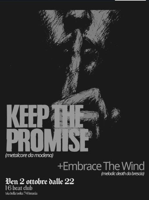 keep the promise + embrace the wind live MARMELLATA