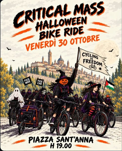 Critical mass - Hallowen bike ride