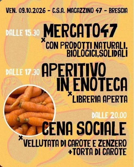 VENERDI' AL MAGAZZINO47
