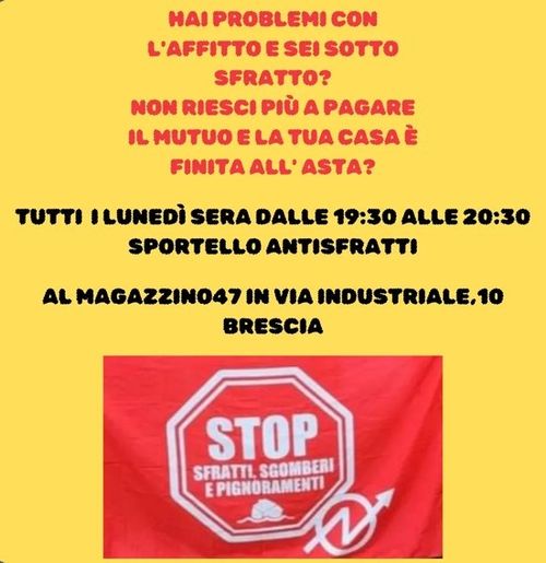 SPORTELLO ANTISFRATTO